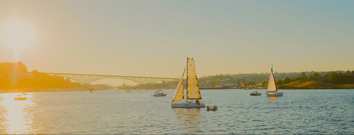 Cruise on the water